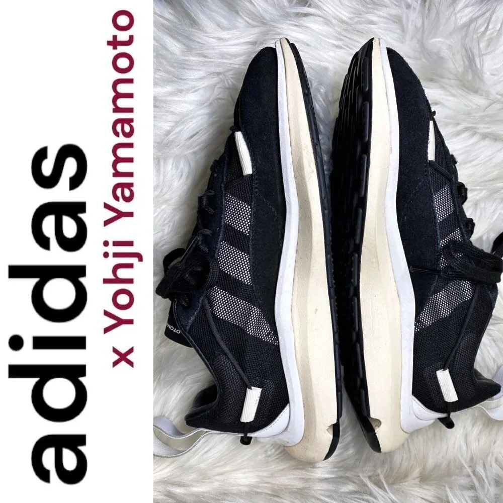 ADIDAS x YOHJI YAMAMOTO‎ Y-3 Shiku Run Chunky Sole Black, Men's Size 5